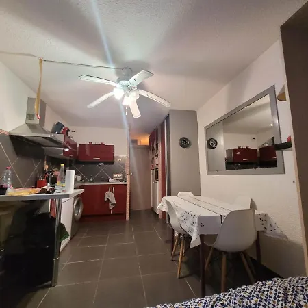 Location Studio + Loggia Le Cap D'agde 6 Personnes شقة