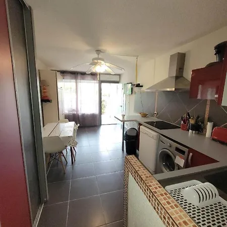 Location Studio + Loggia Le Cap D'agde 6 Personnes شقة *