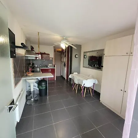 Location Studio + Loggia Le Cap D'agde 6 Personnes شقة آجد